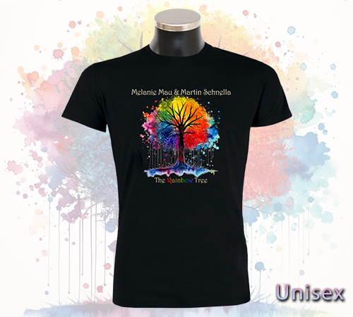 The Rainbow Tree - T-Shirt - black 