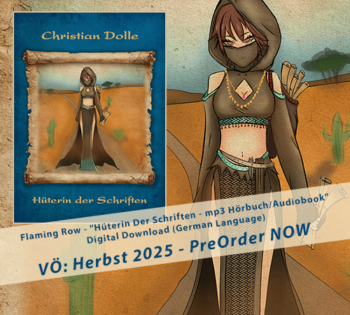 Flaming Row - Hüterin Der Schriften mp3 Hörbuch/Audiobook – Digital Download (German Language) 