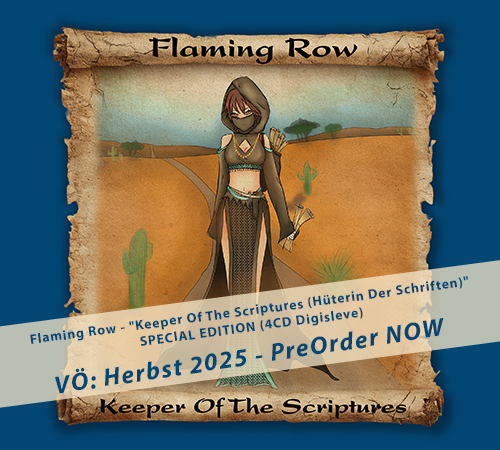 Flaming Row Keeper - Of The Scriptures / Hüterin Der Schriften - SPECIAL 4CD Edition + Digital Download 