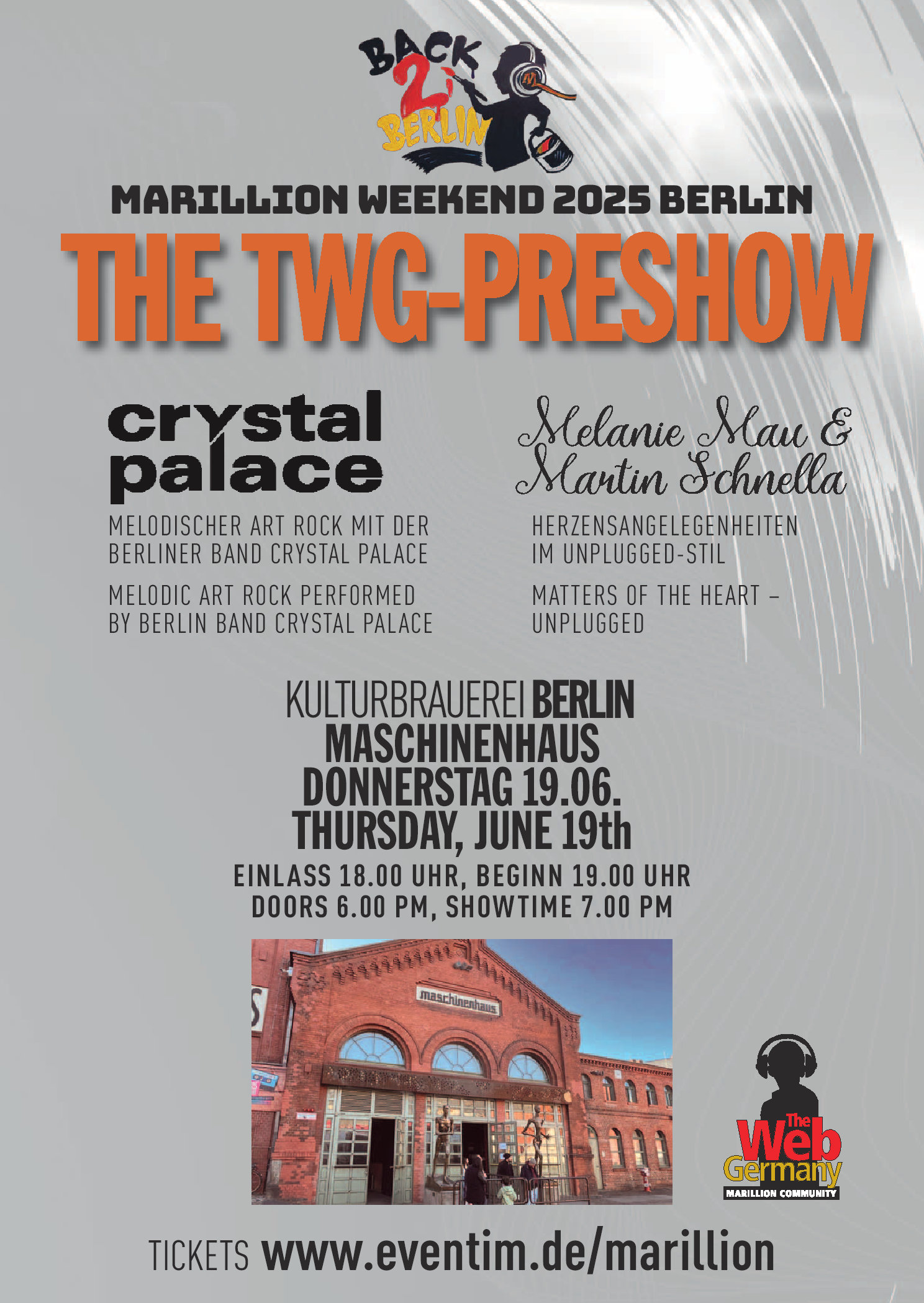 Berlin - Marillion Weekend - PreShow